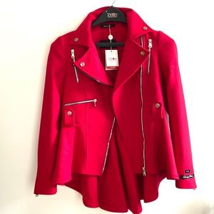 TAYION RED JACKET WITH TRAIN